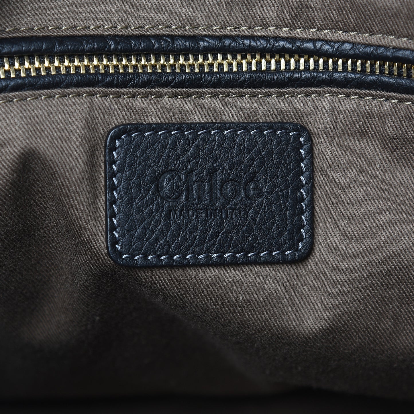 Calfskin Medium Marcie Satchel Black