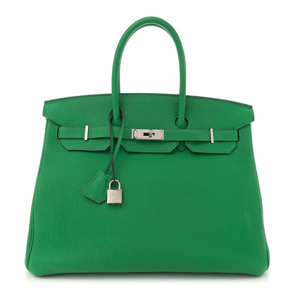 Hermes Togo Birkin 35 Bambou 1 of 12