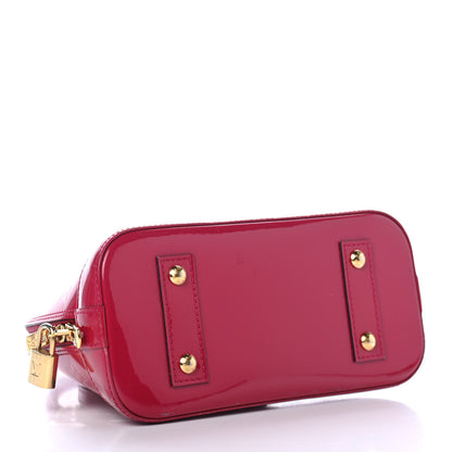 Louis Vuitton Vernis Alma BB Rose Indien 4 of 6