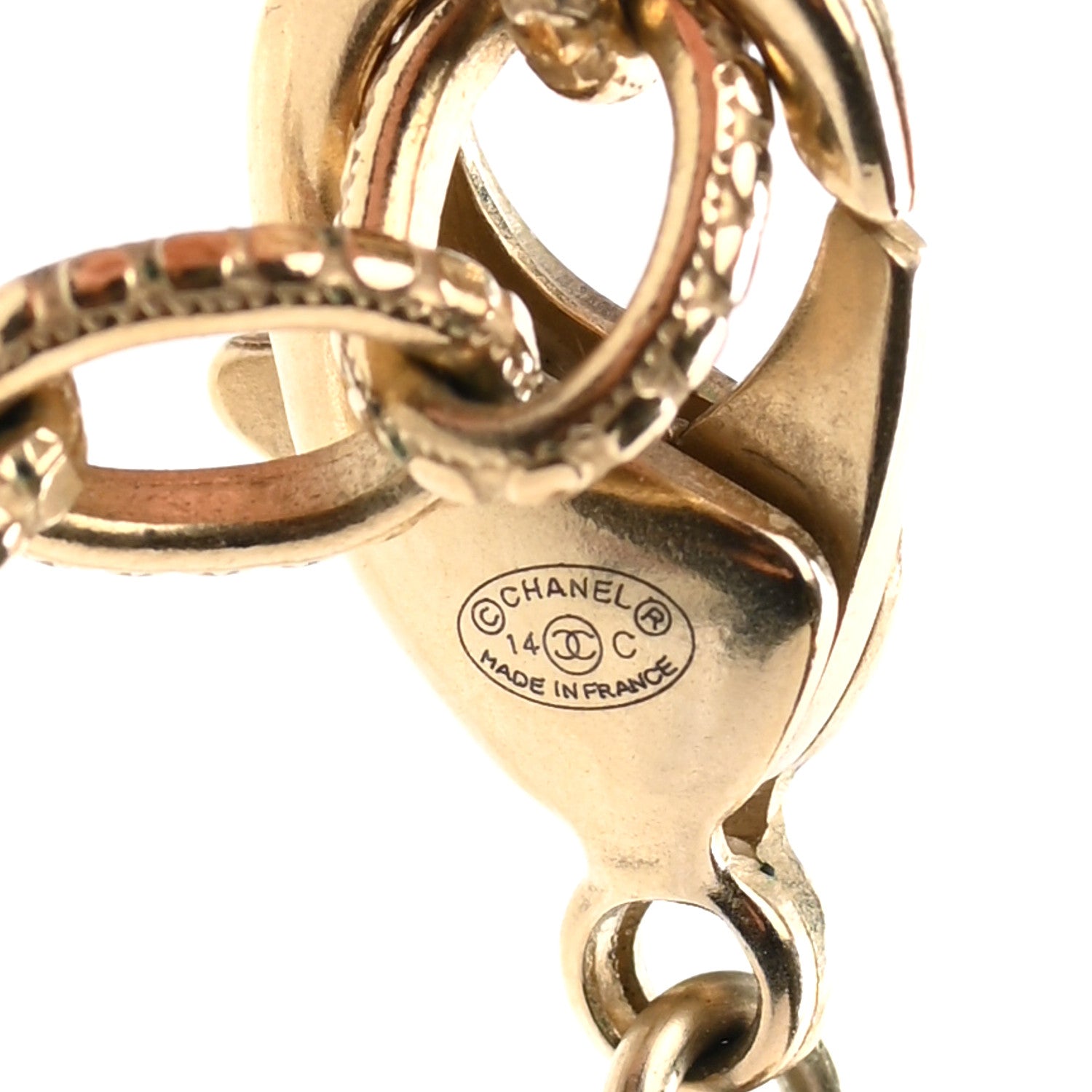 Chanel Pearl CC 100th Anniversary Necklace Light Gold 6 of 6