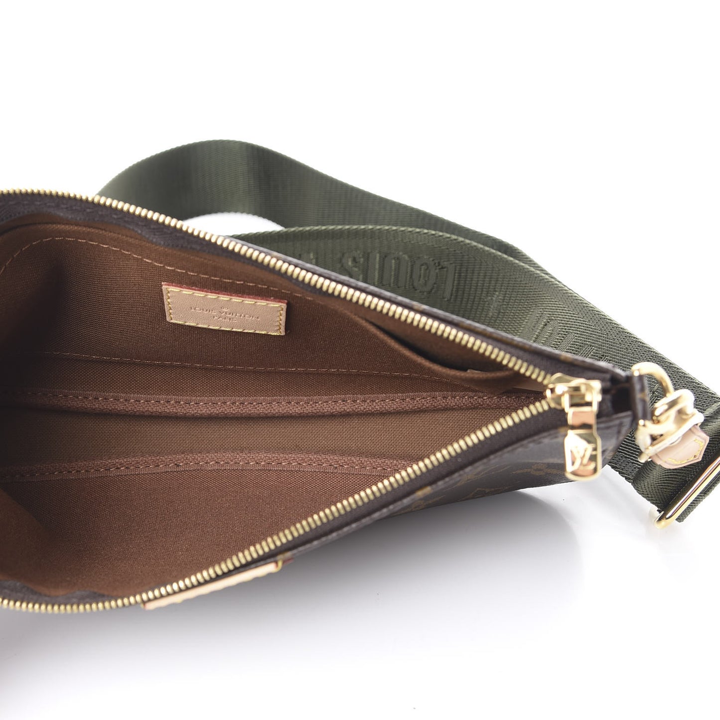 Monogram Multi Pochette Accessories Large Pochette Kaki