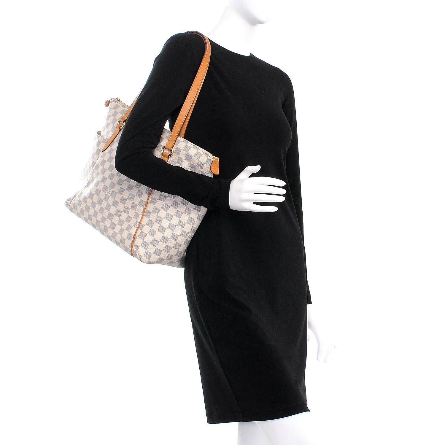 Louis Vuitton Damier Azur Totally MM 2 of 8