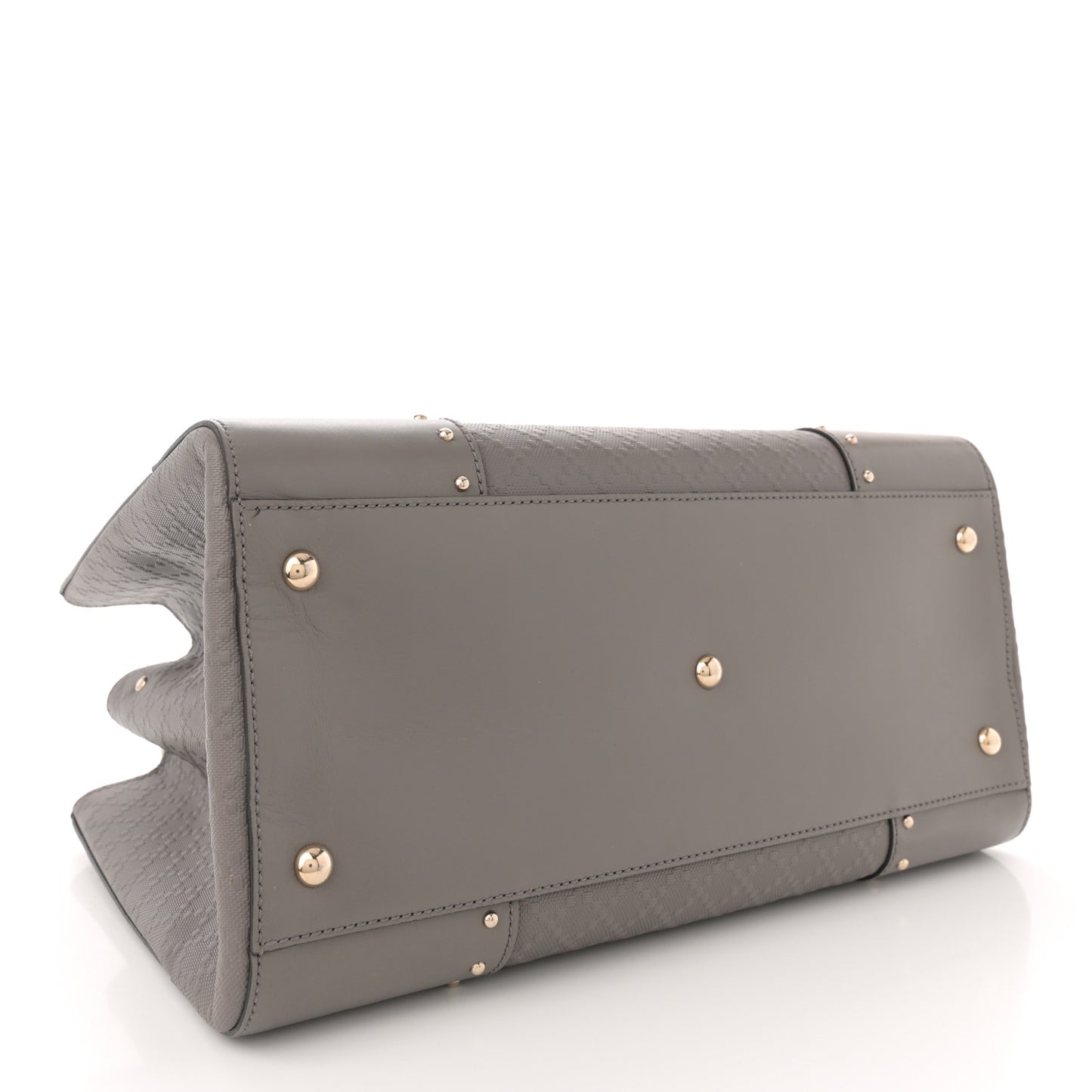 Hilary Lux Bright Diamante Studded Medium Top Handle Bag Loess