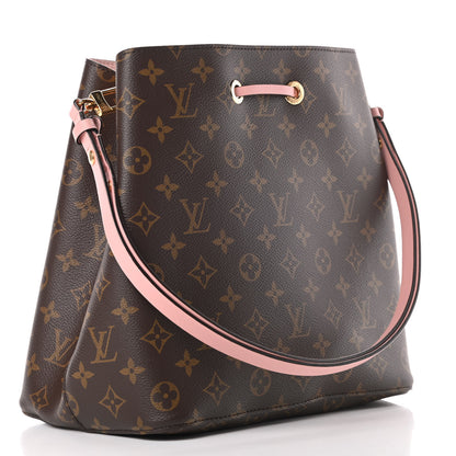 Louis Vuitton Monogram Neonoe MM Rose Poudre 3 of 12