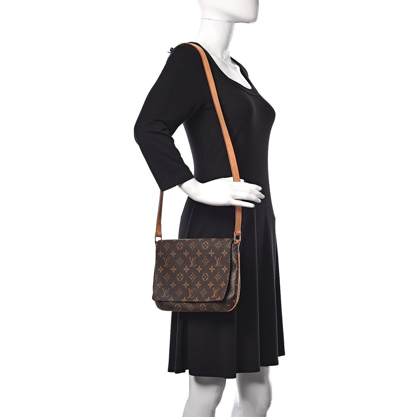 Monogram Musette Tango Long Strap