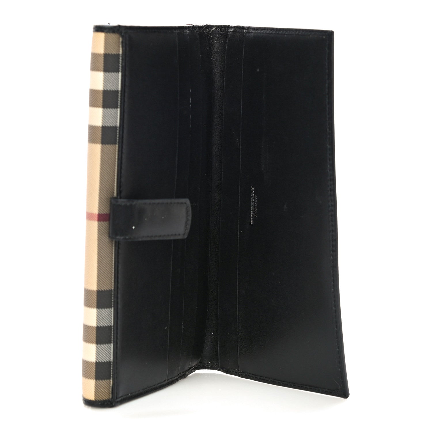 Burberry House Check Continental Wallet Black 6 of 11