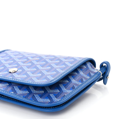 Goyard Goyardine Plumet Wallet Clutch Sky Blue 9 of 9