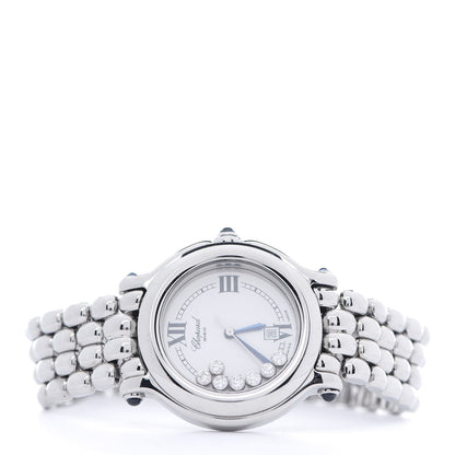 Chopard Stainless Steel 7 Diamond 32mm Happy Sport Quartz Watch 3 of 6