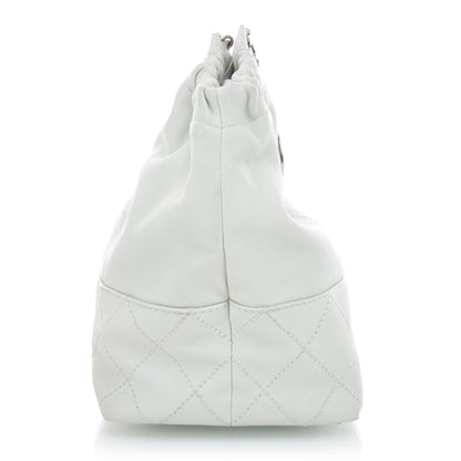 Chanel Leather Baby Coco Cabas Ivory 6 of 9