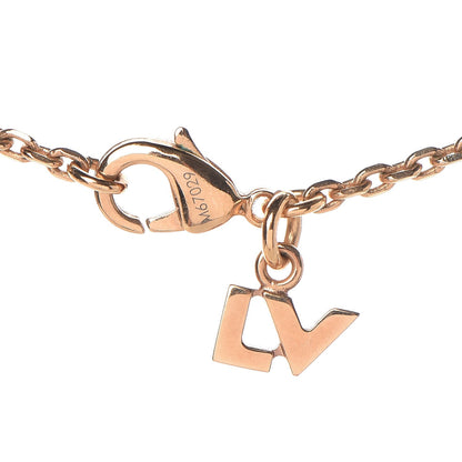 Louis Vuitton Swarovski Crystal Tiered Spiky Valentine Necklace Gold 13 of 17