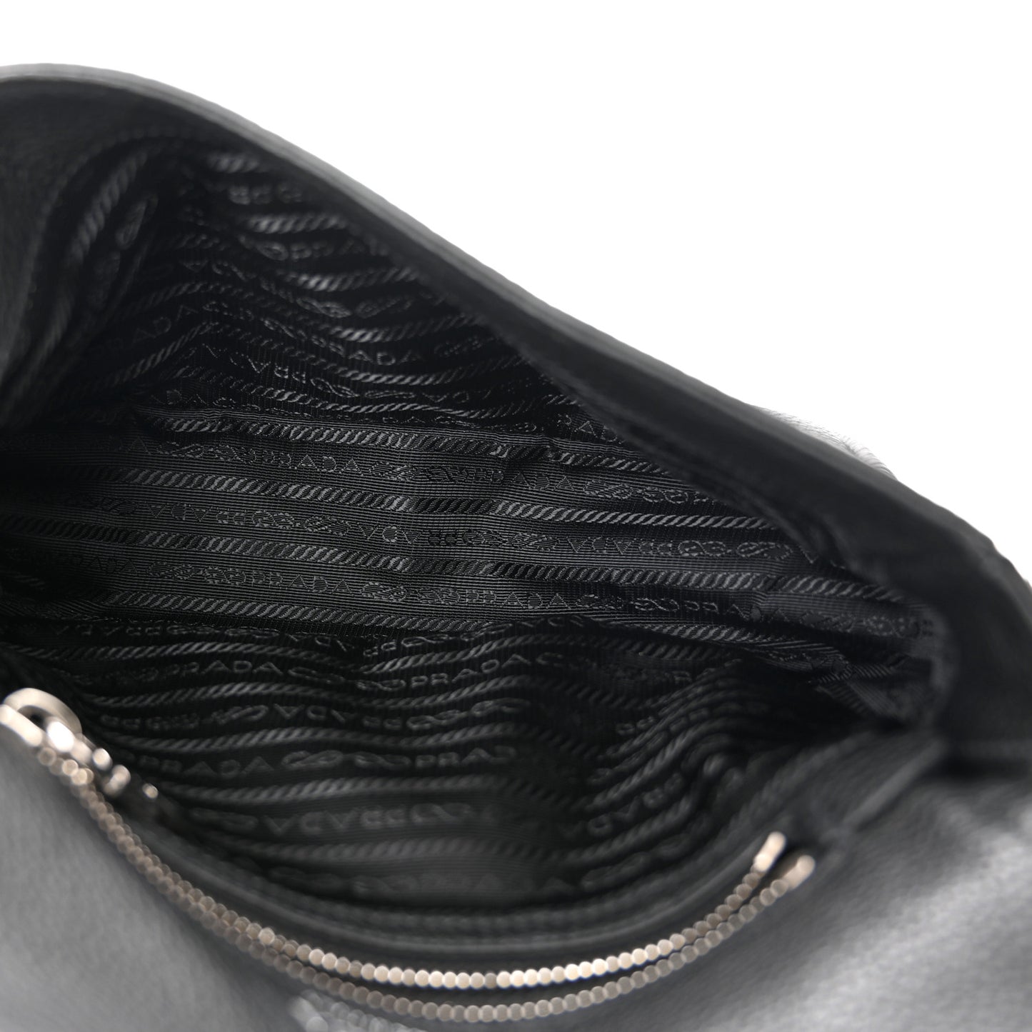 Vitello Daino Soft Flap Crossbody Black