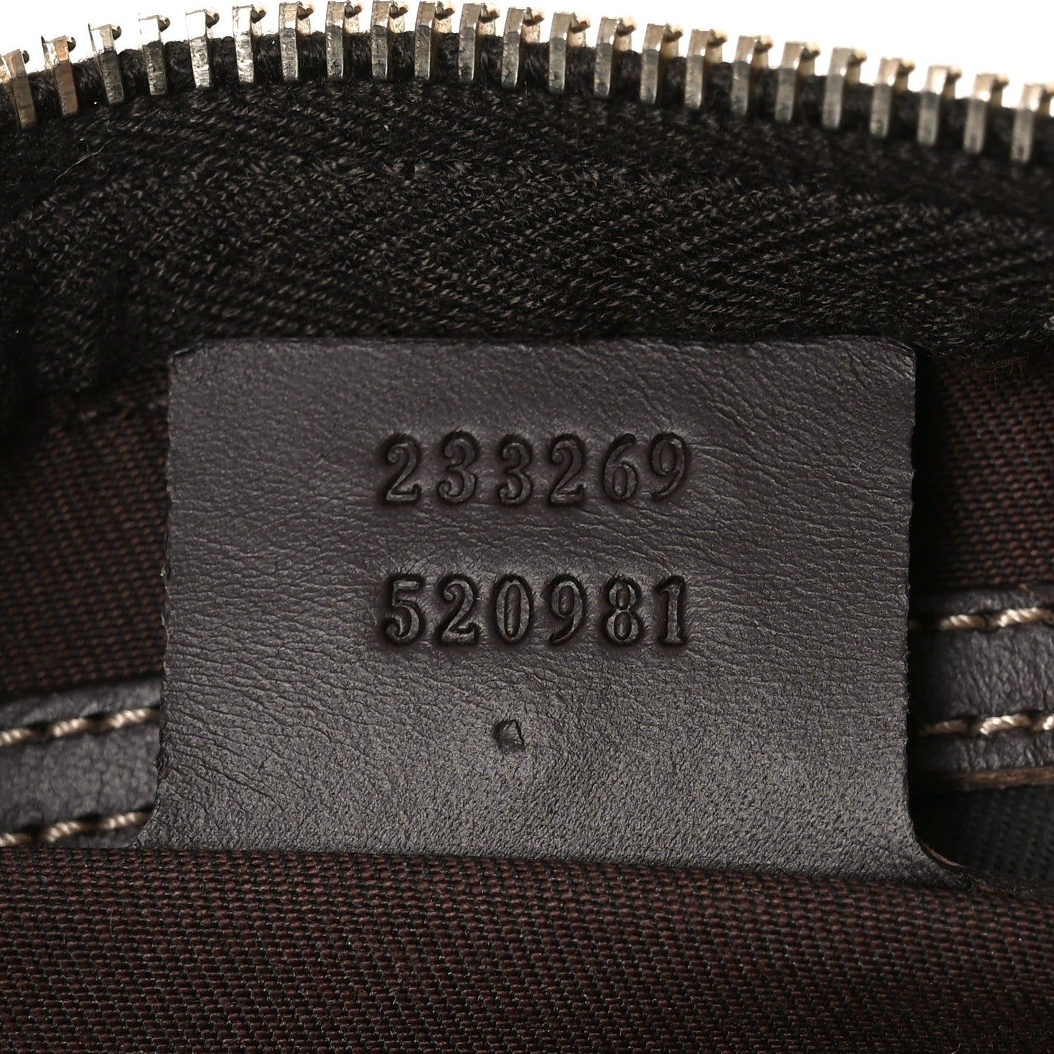 Gucci GG Supreme Monogram Belt Bag Dark Brown 6 of 9