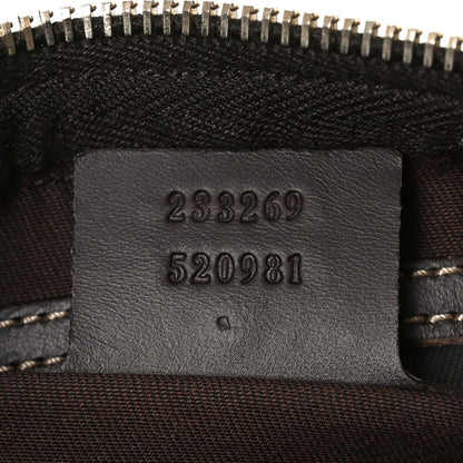 Gucci GG Supreme Monogram Belt Bag Dark Brown 6 of 9