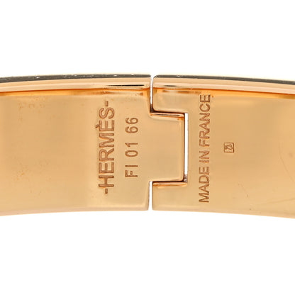 Hermes Enamel Narrow Clic Clac H Bracelet PM White 4 of 7