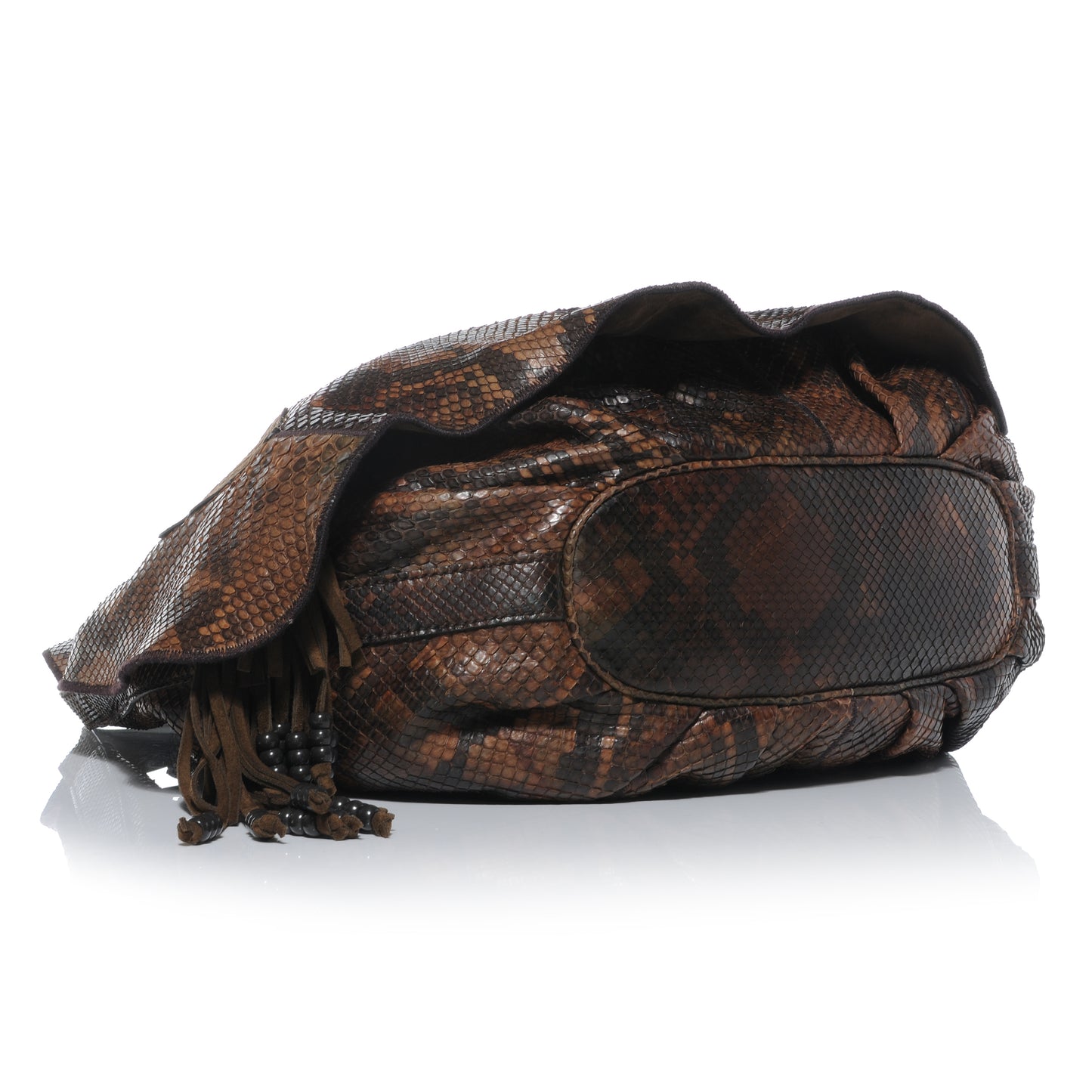 Python Messenger Bag Brown