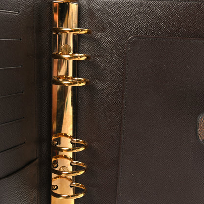 Louis Vuitton Damier Ebene Medium Ring Agenda Cover 11 of 11