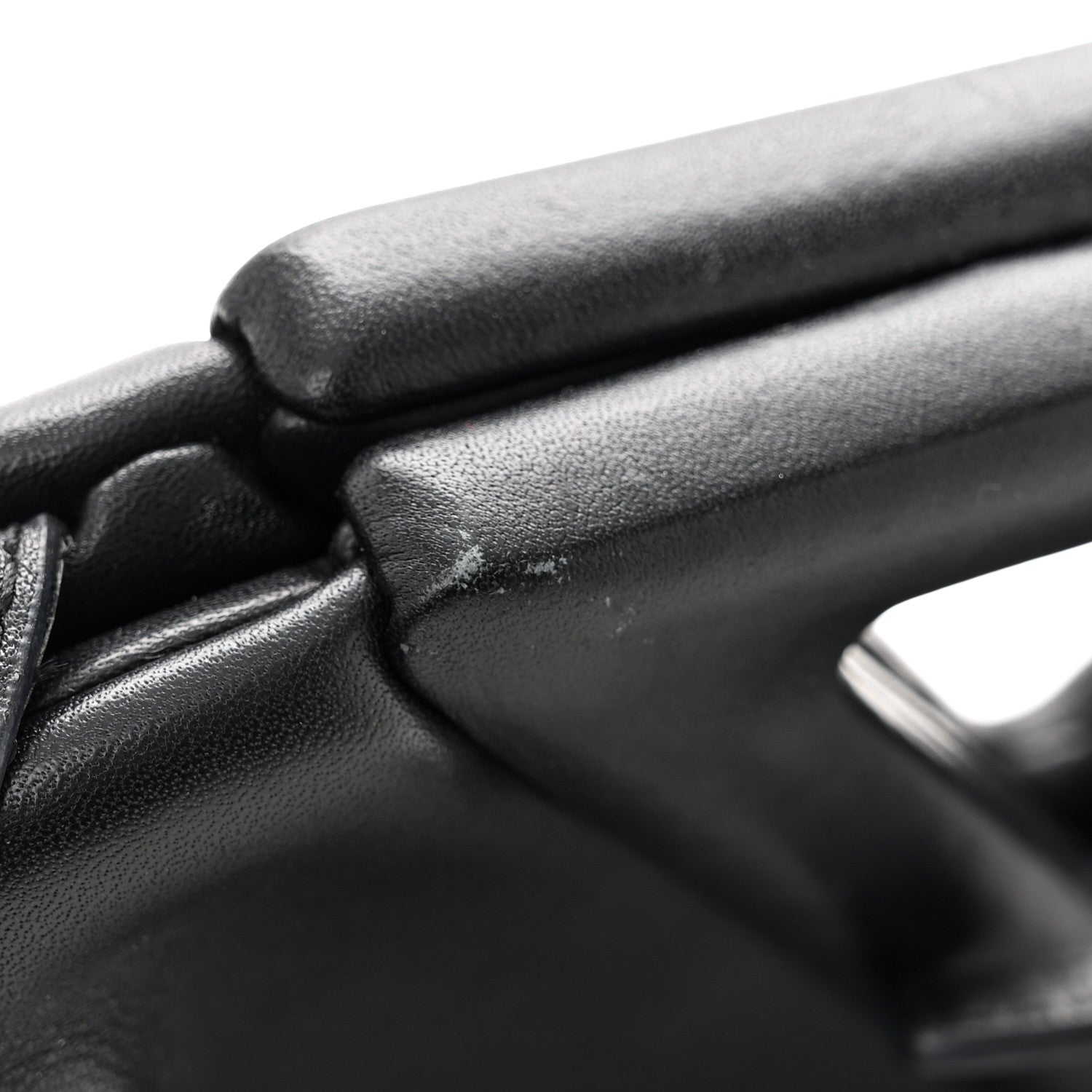 Bottega Veneta Calfskin Small The Point Triangle Bag Black 11 of 12