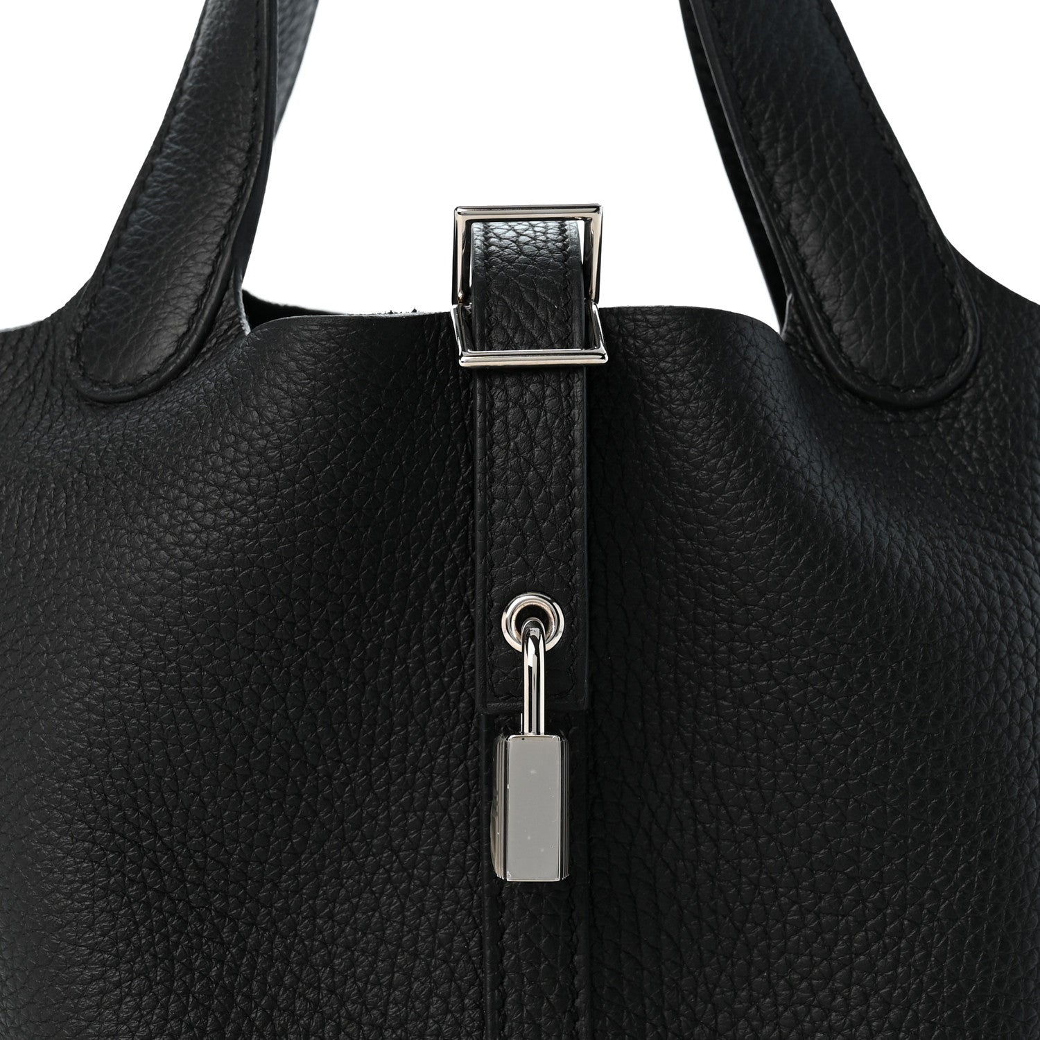 Hermes Taurillon Clemence Picotin Lock 18 PM Black 8 of 13
