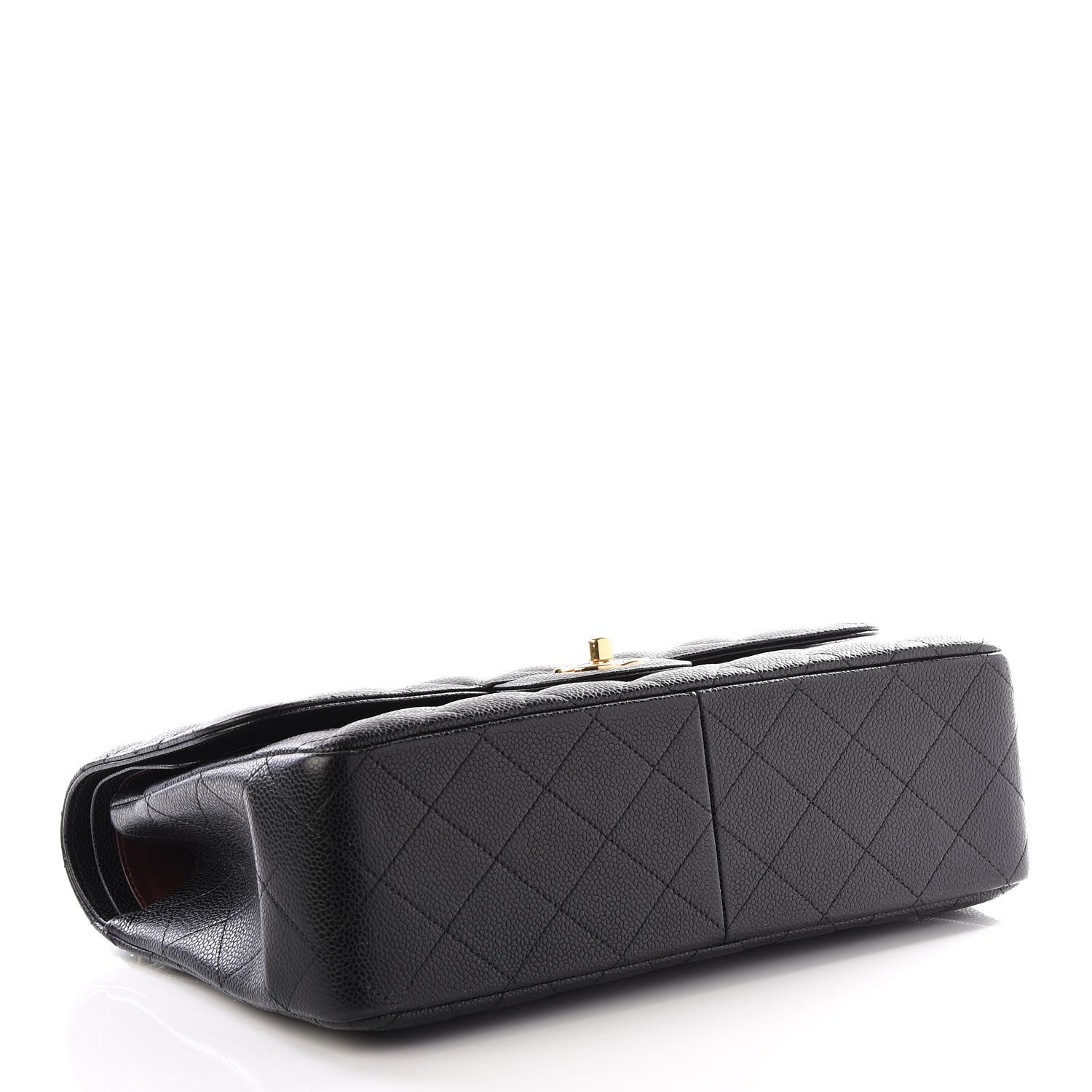 Chanel Caviar Quilted Jumbo Double Flap Black 3 of 11