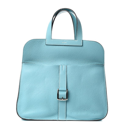 Hermes Taurillon Clemence Halzan 31 Bleu Atoll 3 of 10