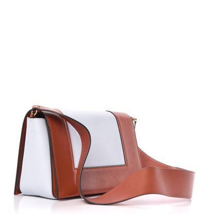 Celine Shiny Smooth Calfskin Medium Frame Shoulder Bag Maple Frost 3 of 9