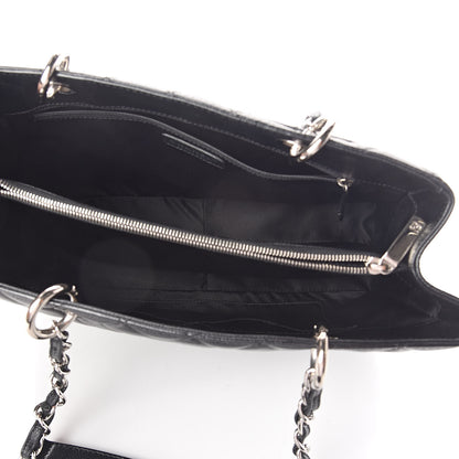 Chanel Caviar Quilted Grand Shopping Tote GST Black 5 of 10