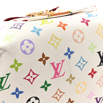 Louis Vuitton Monogram Multicolor Speedy 30 White 10 of 13