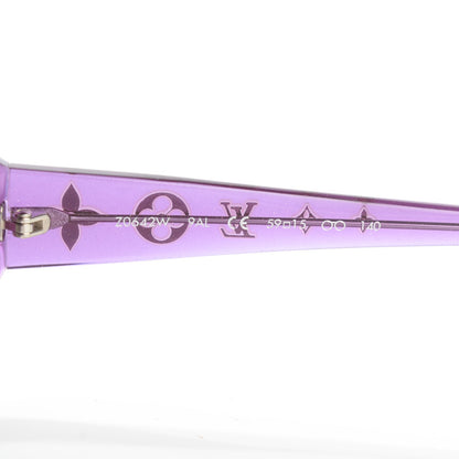 Louis Vuitton Obsession GM Z0642W Sunglasses Violet Glitter 5 of 6