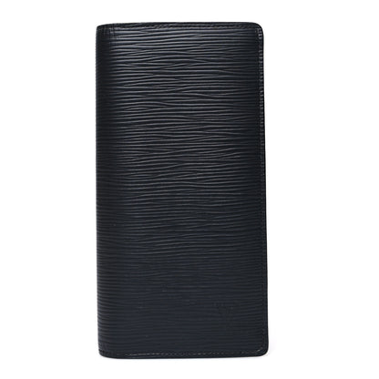 Louis Vuitton Epi Brazza Wallet Black 1 of 11