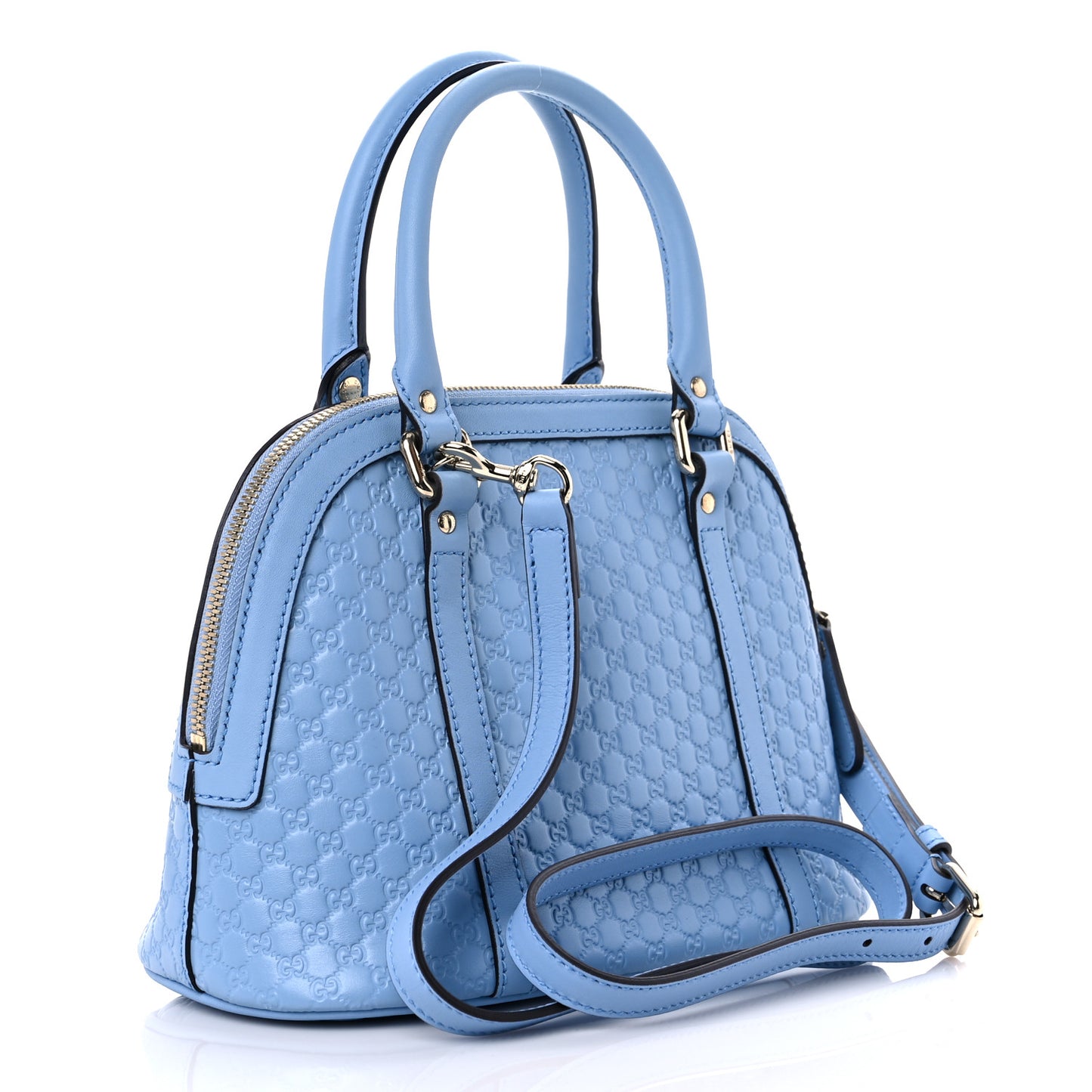 Microguccissima Mini Dome Bag Mineral Blue