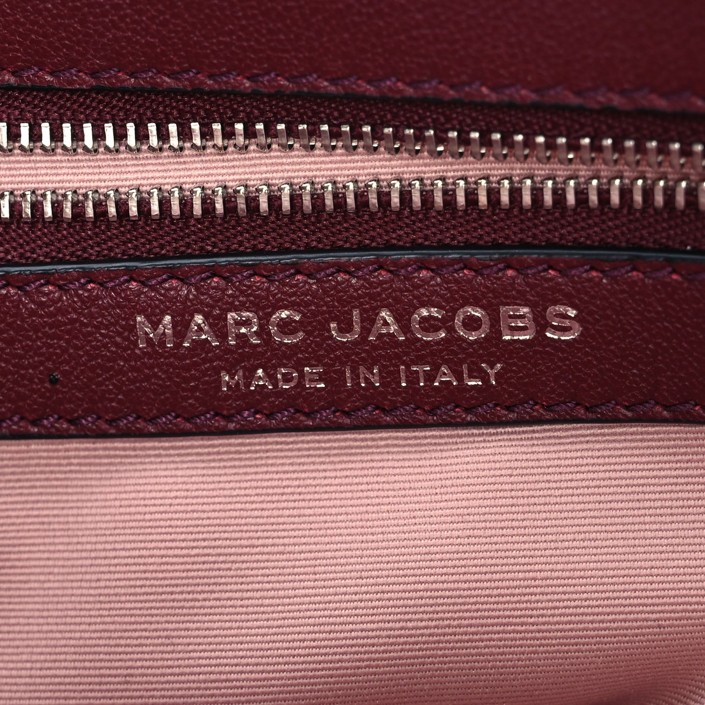 Calfskin Quilted Stam Bag Cherry