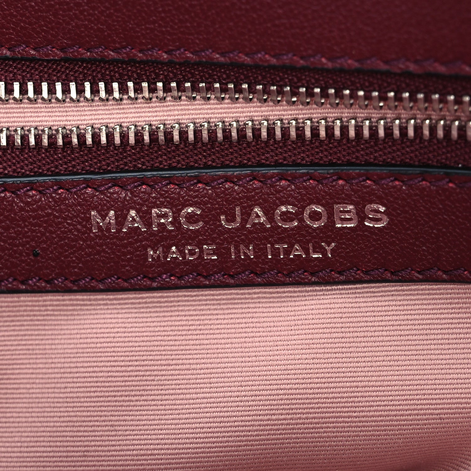 Marc Jacobs Calfskin Quilted Stam Bag Cherry 6 of 10