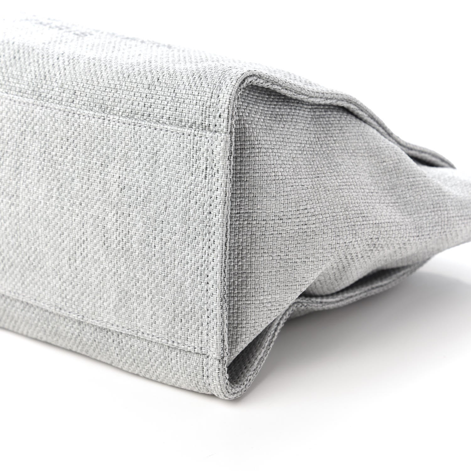 Chanel Canvas Medium Deauville Tote Grey 7 of 10