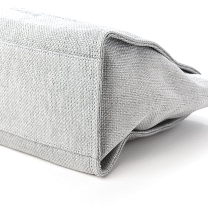 Chanel Canvas Medium Deauville Tote Grey 7 of 10
