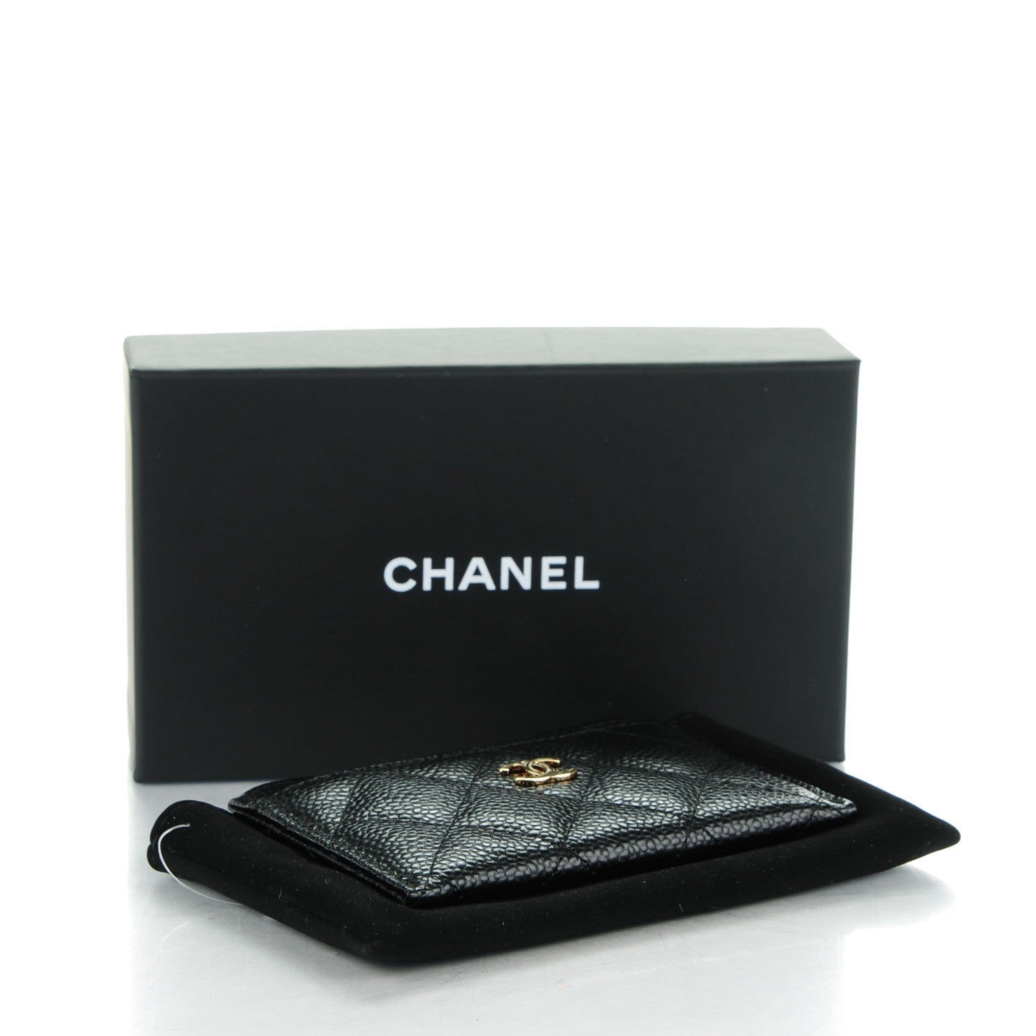 Chanel Caviar Quilted Card Holder Black 4 of 8