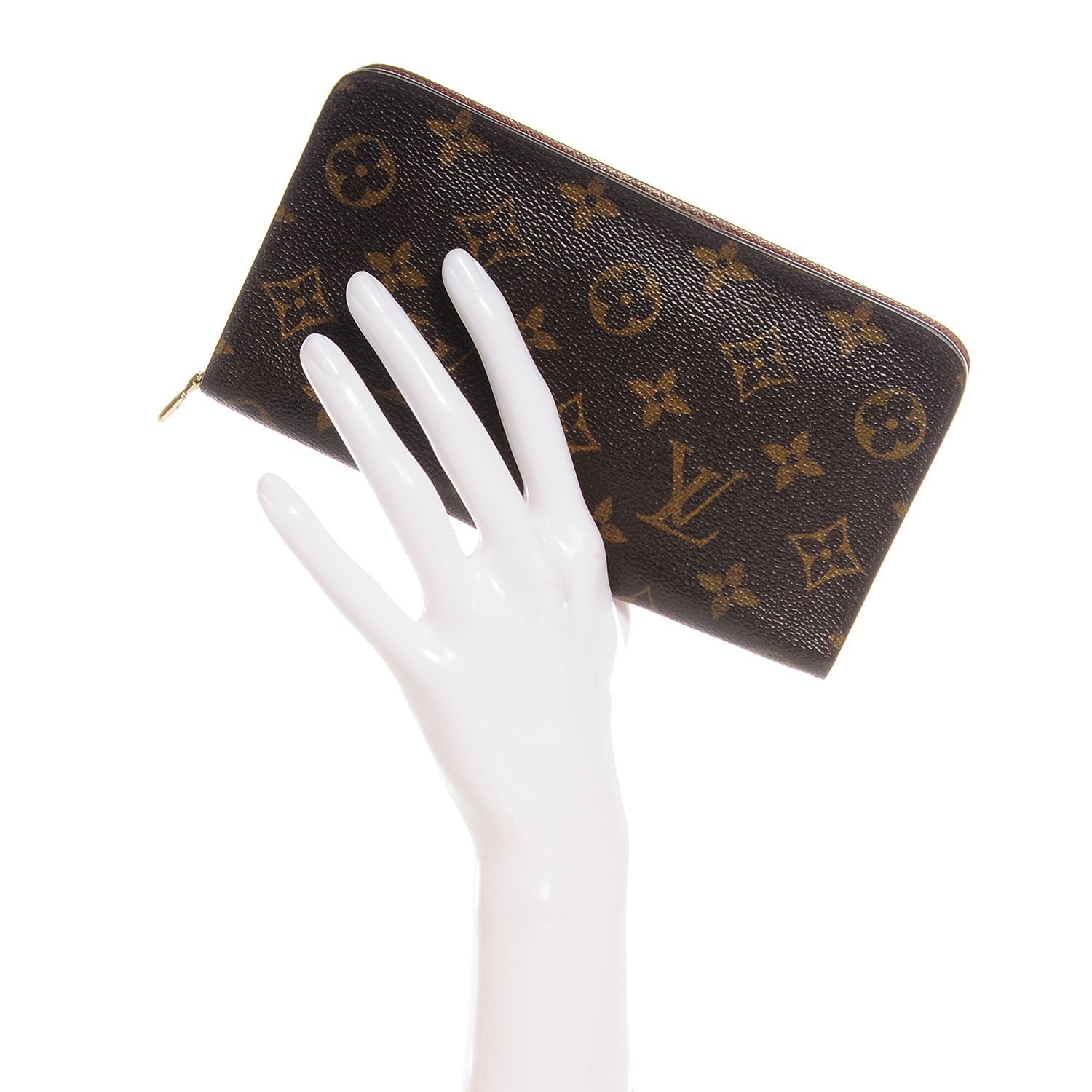 Louis Vuitton Monogram Porte-Monnaie Zippy Wallet 2 of 7