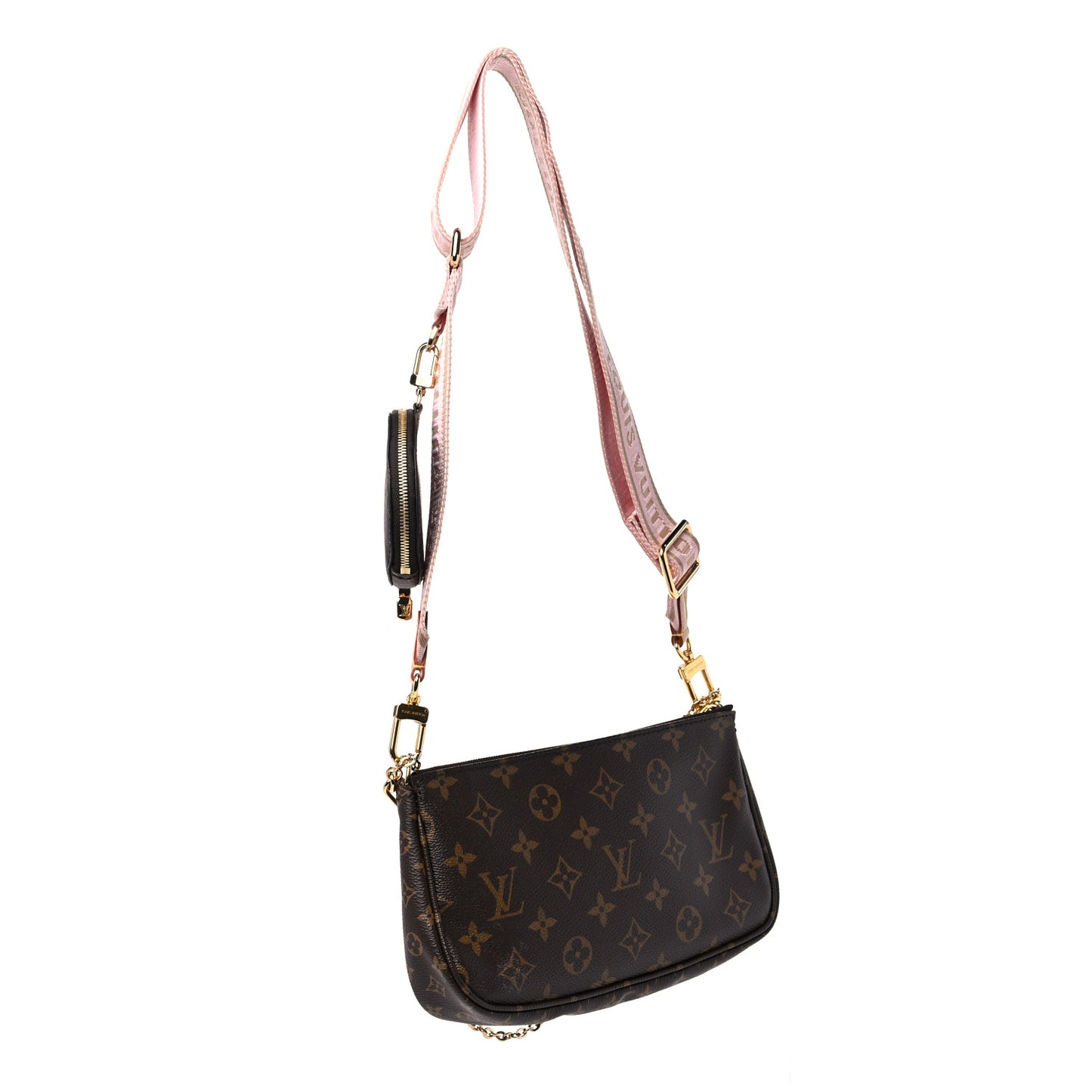 Monogram Multi Pochette Accessories Rose Clair