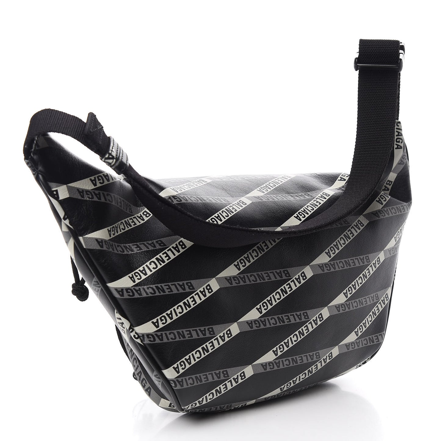 Smooth Calfskin Losange Monogram Explorer Belt Bag Black Grey