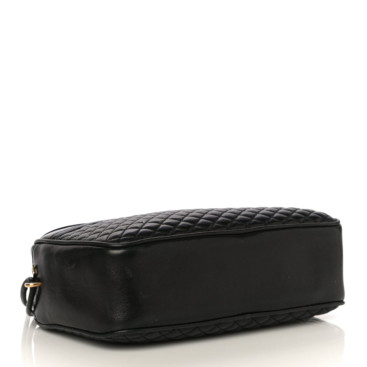 Saint Laurent Lambskin Quilted Victoire Camera Bag Black 4 of 22