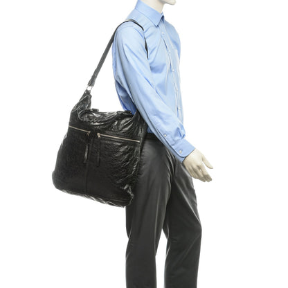 Balenciaga Agneau Mens Classic Hardware Large Square Tote Black 2 of 7