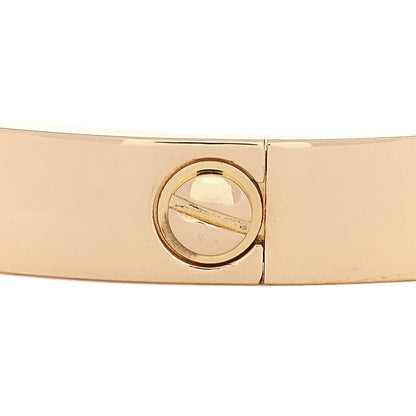 Cartier 18K Yellow Gold LOVE Bracelet 17 4 of 7
