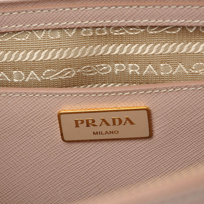 Prada Saffiano Medium Galleria Double Zip Tote Cammeo 7 of 9