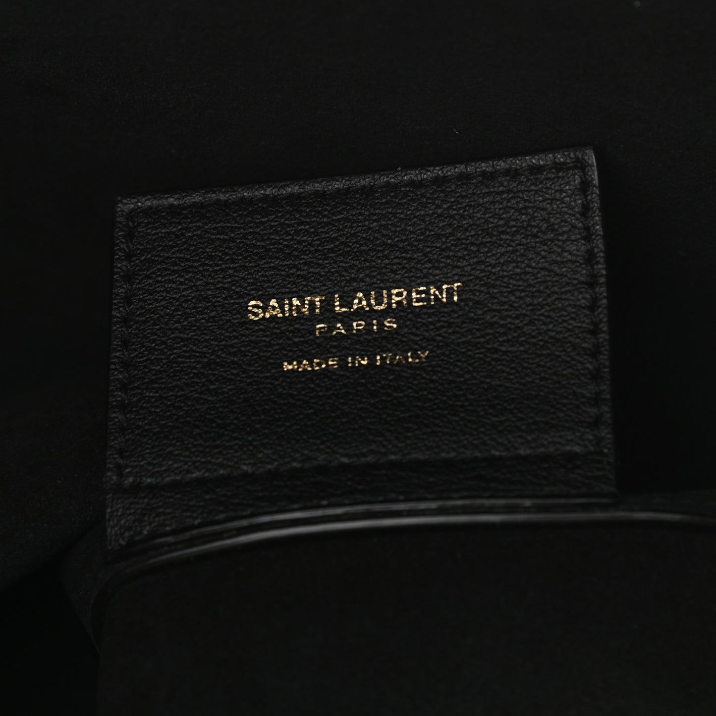 Calfskin Large Shopping Tote Black