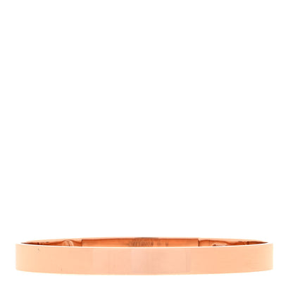 Hermes 18K Rose Gold PM Collier De Chien Bracelet SH 3 of 5
