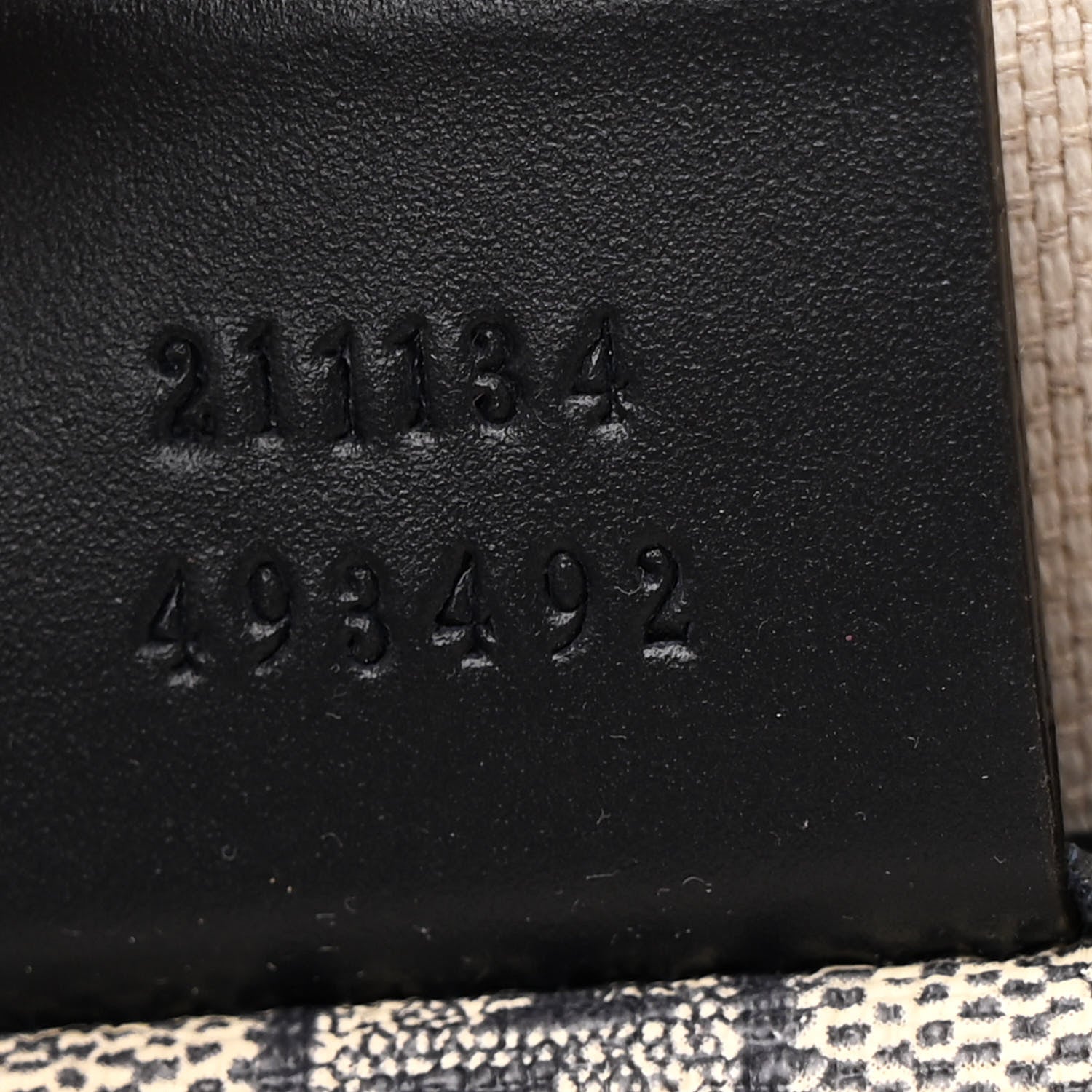 Gucci GG Plus Monogram Medium Signature Web Loop Tote Navy 7 of 10