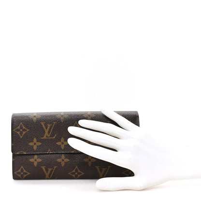 Louis Vuitton Monogram Sarah Wallet 2 of 8