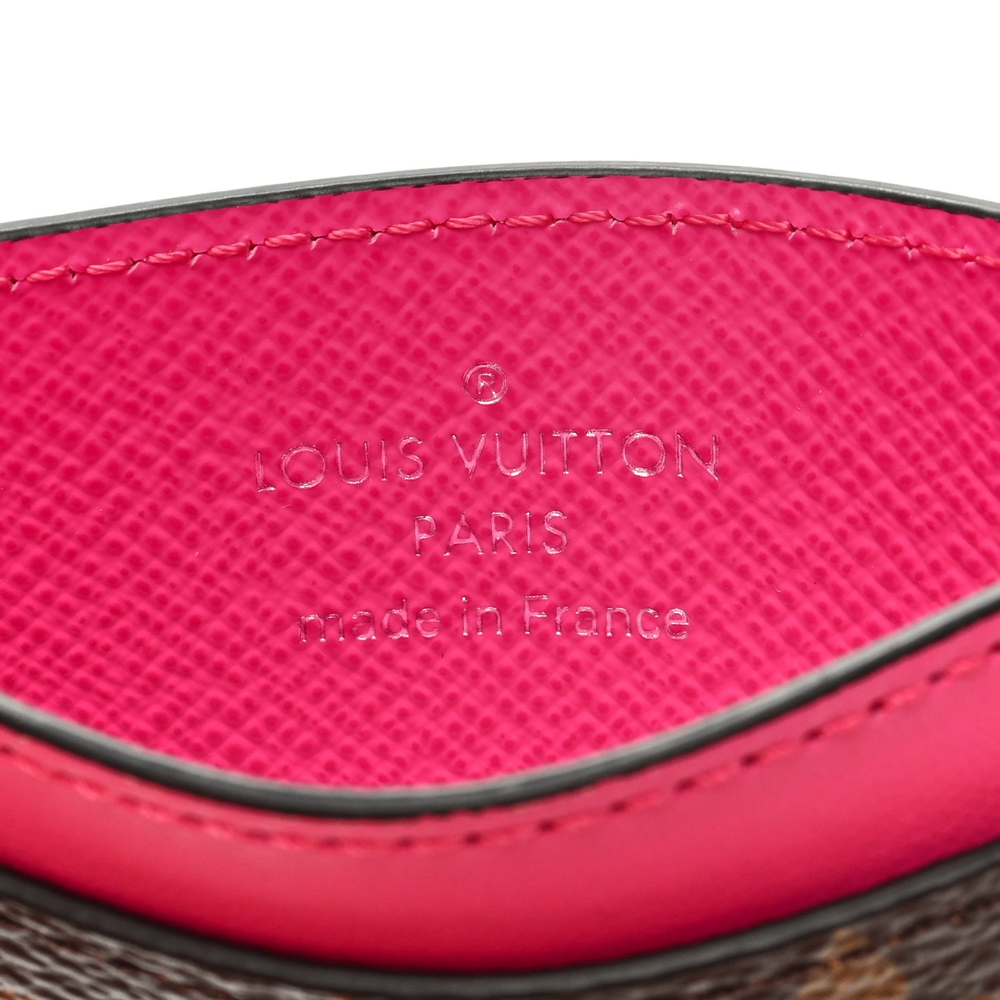 Monogram Card Holder Rose