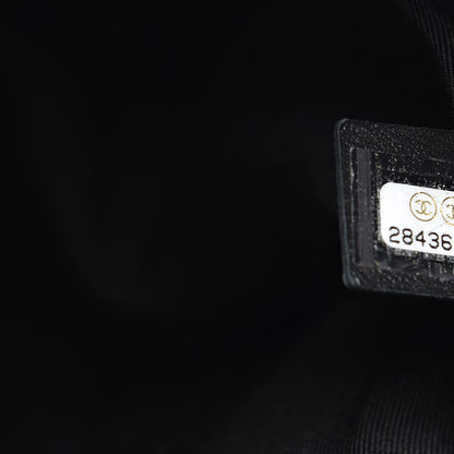 Chanel Lambskin Quilted Drawstring Backpack Black 7 of 9