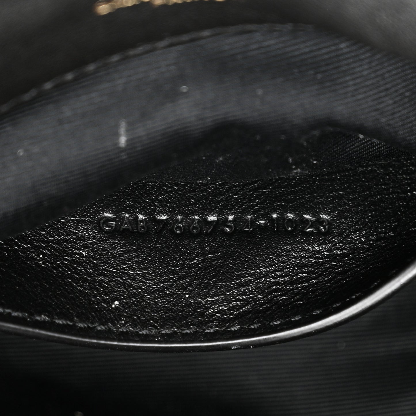 Lambskin Matelasse Monogram Mini Jamie 4.3 Black