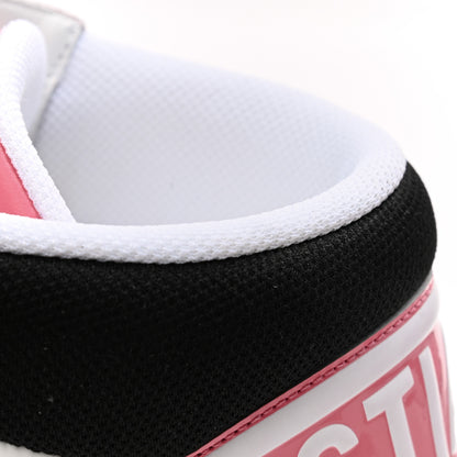 Christian Dior Nylon Calfskin Womens D-Player High Top Sneakers 40 Pink 9 of 10